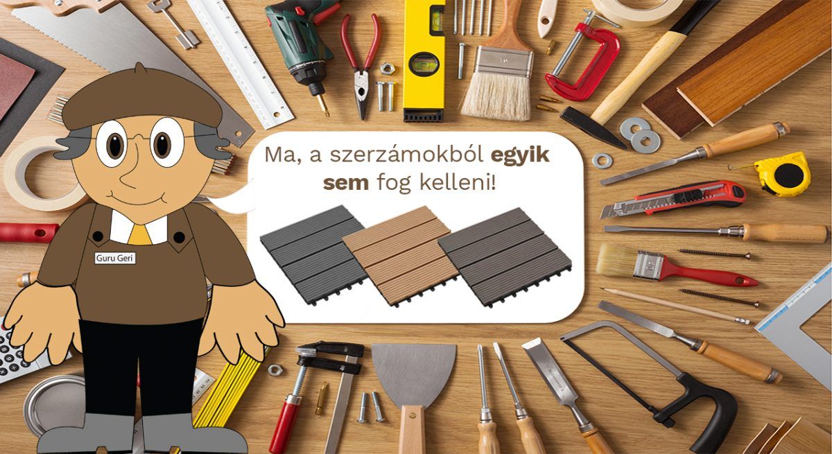 Csináld magad WPC teraszburkolat Csináld magad WPC teraszburkolat