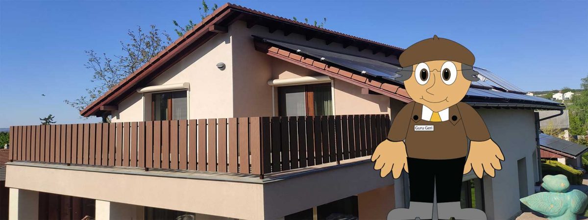 Teraszburkolatból, trendi wpc korlát