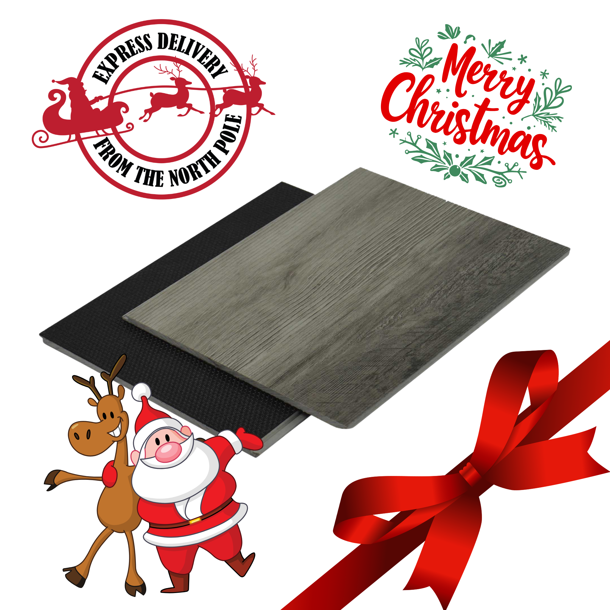 SPC padló - gránitszürke / m²