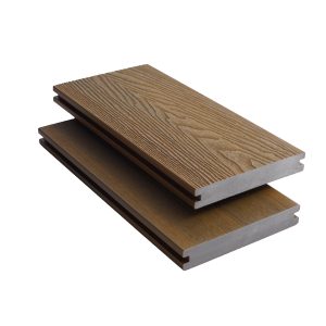 Második generációs tömör WPC teraszburkolat - aranytölgy