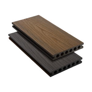 WPC teraszburkolat - második generációs aranyatölgy-sötétbarna